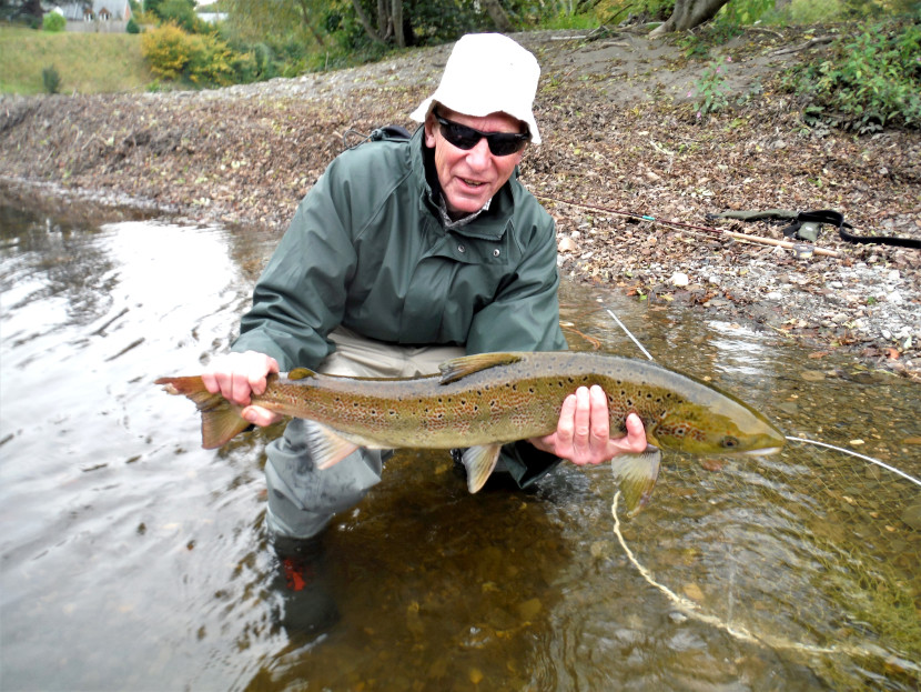 Harvest salmon for Francis Rundall at the Rectory